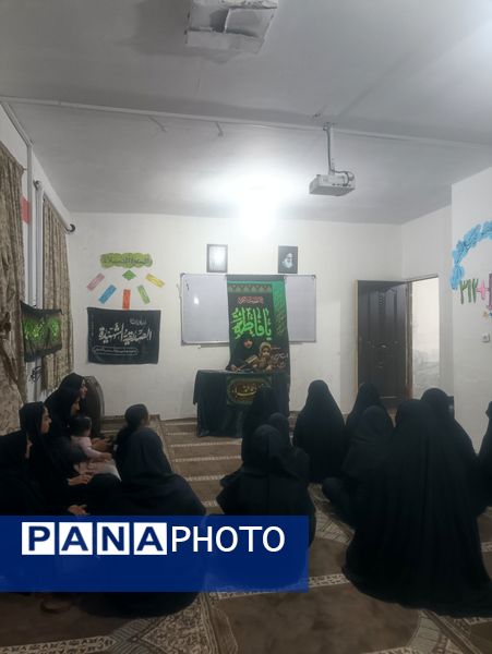 دبیرستان فنی و حرفه ای فاطمیه در سوگ بانوی دو عالم