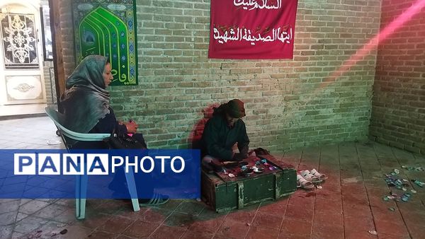 گذری بر چایخانه حضرت فاطمه زهرا در مسجد جامع نیشابور 