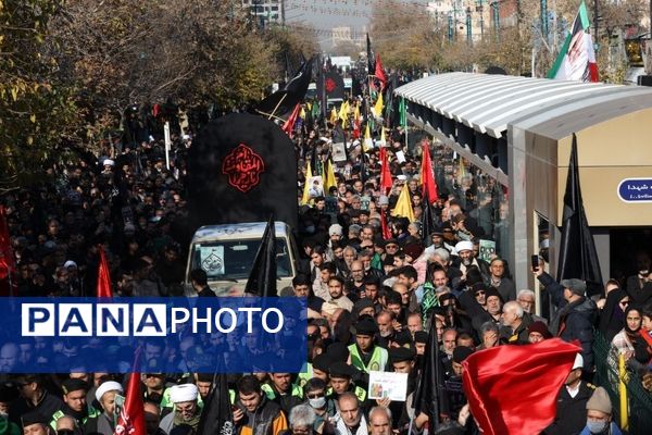 اجتماع باشکوه فاطمیون در مشهد