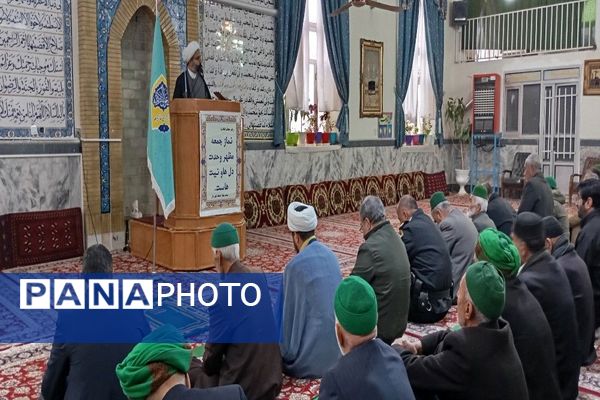 اقامه نماز جمعه در شهر بار نیشابور