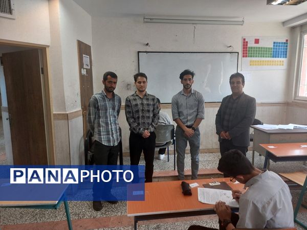 نظارت و بازدید مسئولان آموزش و پرورش‌ اشتهارد از حوزه‌های امتحانی
