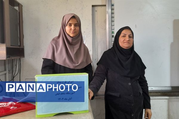 اجرای طرح مدام در دبیرستان شاهد فیض