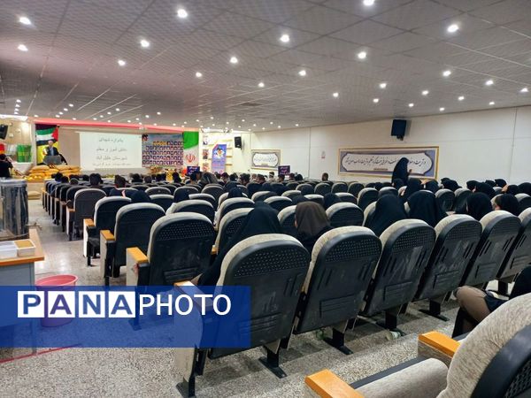 مراسم یادواره شهدای دانش‌آموز و معلم در شهرستان خلیل آباد