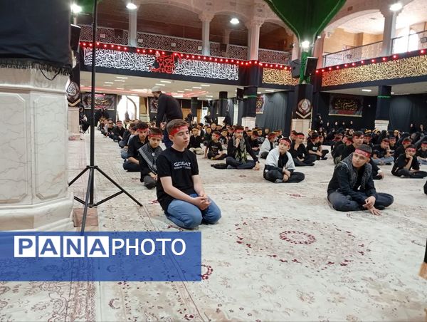 سوگواره «احلی من العسل» در حسینیه اعظم زنجان 