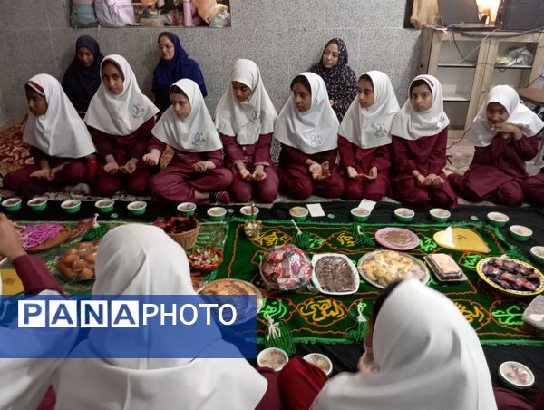 حال و هوای معنوی در دبستان شهید علی رضایی بندرعباس