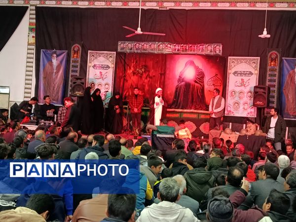 مراسم عزاداری شام شهادت حضرت زهرا (س) در کاشمر