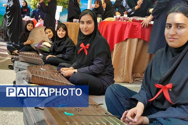 جشنواره انار در دبیرستان حجاب ورامین