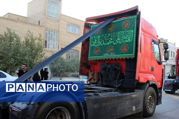 آیین نخل‌برداری شهادت امام رضا (ع) در یزد