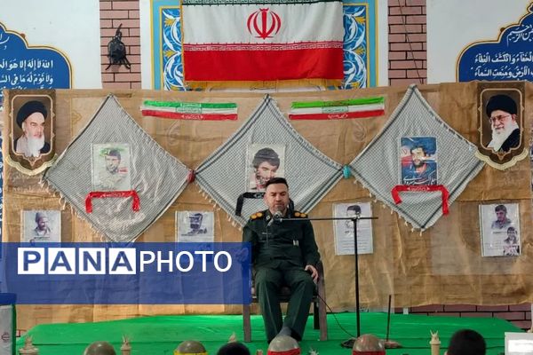 مراسم یادواره شهدا در آموزشگاه امین شهید بکائی