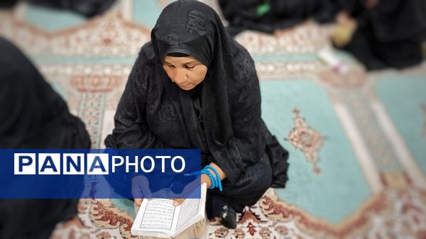  مراسم پرفیض زیارت عاشورا در شب چهارم محرم در مارگون