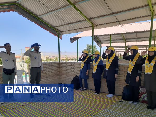 جلوه‌هایی از پیش اردوی دختران خراسان شمالی در بجنورد
