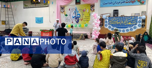 مراسم ولادت حضرت فاطمه (س)  در مسجد چهارده معصوم الغدیر