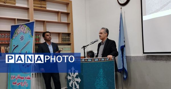 آئین افتتاح چمن مصنوعی سمپاد آموزشگاه شهید بهشتی نیشابور