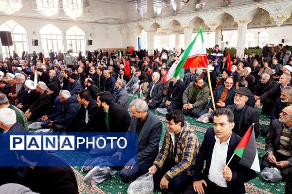 جشن پیروزی مقاومت فلسطین در کاشمر