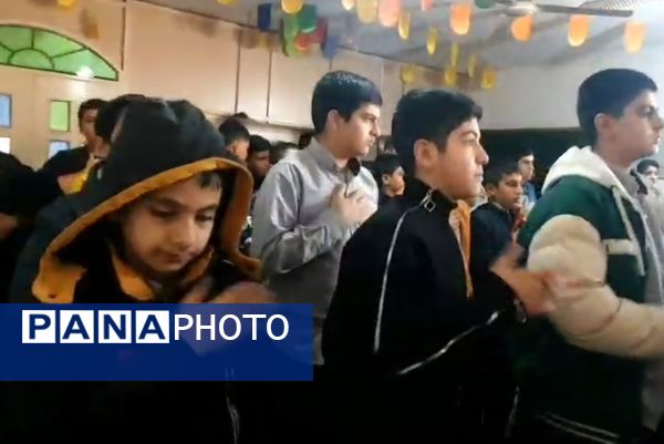مراسم عزاداری حضرت فاطمه زهرا (س)در دبیرستان هیأت امنایی رازی