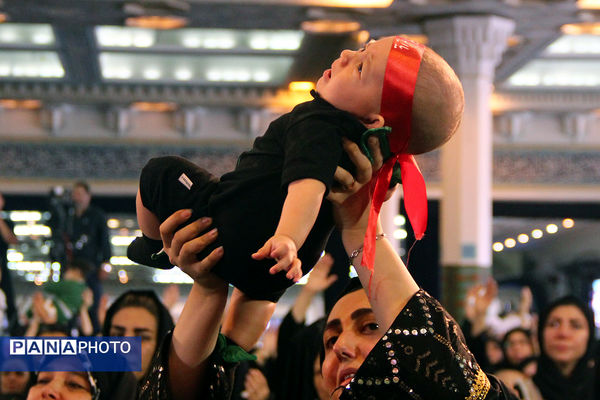 اجتماع بزرگ شیرخوارگان حسینی در تهران 