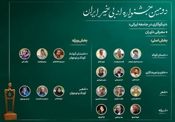 داوران «دومین جشنواره ادبی خیرِ ایران» معرفی شدند 