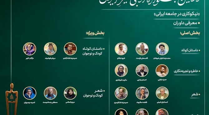 داوران «دومین جشنواره ادبی خیرِ ایران» معرفی شدند 