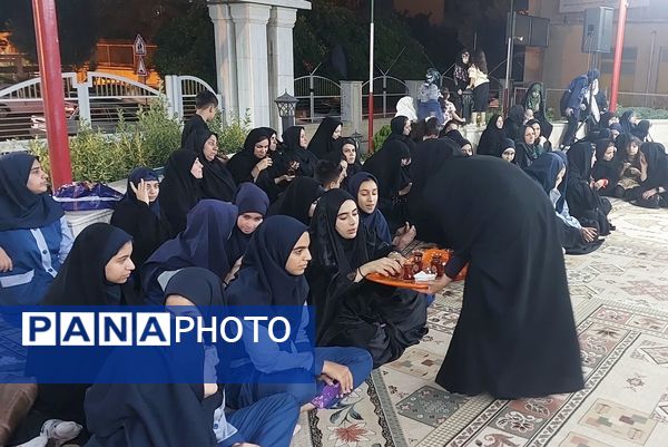مراسم عزاداری شب چهارم محرم 1404 در اداره‌کل آموزش و پرورش فارس