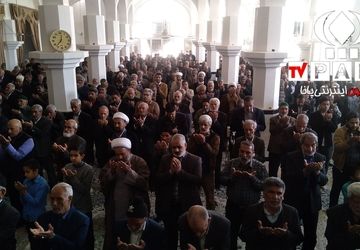 نماز عبادی و سیاسی جمعه در شهرستان خلیل آباد