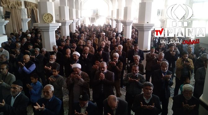 نماز عبادی و سیاسی جمعه در شهرستان خلیل آباد