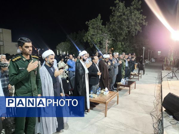 یادواره شهدای دانش‌آموزی در منطقه سندرک