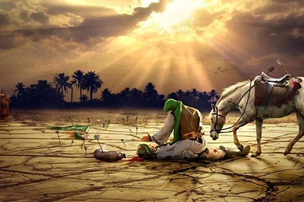 شب سوگ فرزند رشید حسین(ع)؛ آیینه‌دار جمال نبوی