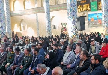 دهمین یادواره شهدای شهر سفید‌دشت برگزار شد 