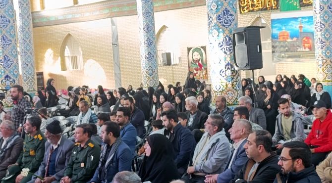 دهمین یادواره شهدای شهر سفید‌دشت برگزار شد 