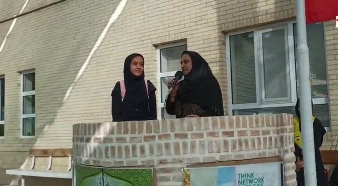 آغاز پرشور سال تحصیلی در دبیرستان دخترانه فاطمیه یزد