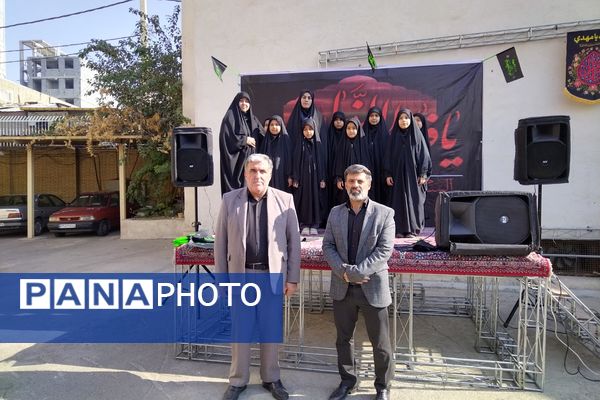 برپایی مراسم سوگواری بانوی دو عالم حضرت فاطمه (س)