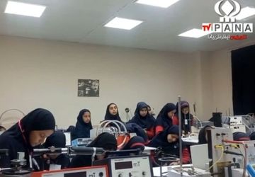 بازدید علمی - آموزشی دانش‌آموزان مدرسه دخترانه عصمت از دانشگاه دامغان