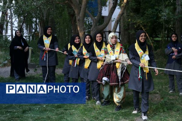 پیش اردوی ملی پیشتازان دختر سازمان دانش‌آموزی آذربایجان شرقی