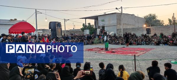 مراسم تعزیه خوانی حسینی در روستای حسین آباد شهرستان شیروان