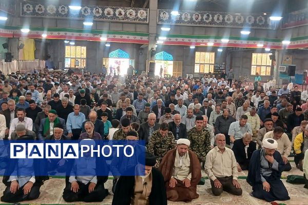 برگزاری نماز عبادی سیاسی جمعه در نسیم شهر