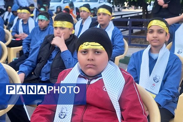 زنگ بیداری و استکبارستیزی دانش آموزان در مدارس شیراز 