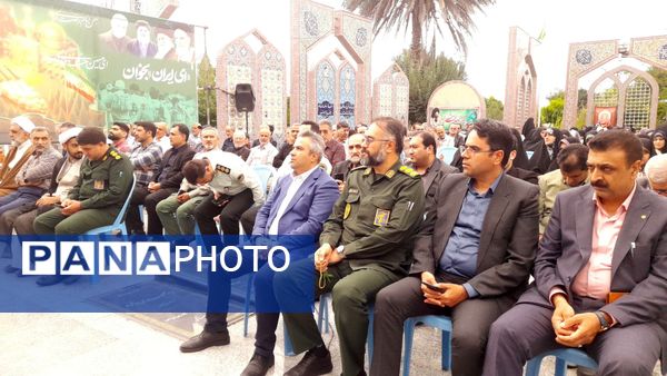 گردهمایی بسیجیان حوزه امام حسن مجتبی(ع)در قائمشهر
