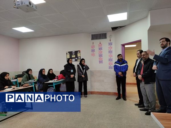 اداره یک روز مدرسه(طرح ایما) توسط دانش‌آموزان دبیرستان فرزانگان استعداد درخشان ملارد