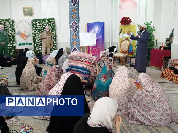 آینه‌های نور: لحظاتی سرشار از صمیمیت و گفتگو در اعتکاف دانش‌آموزی