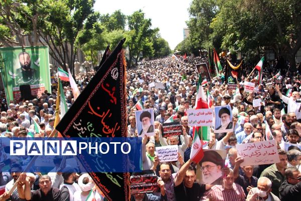 خروشی بی‌نظیر مردم تبریز در کف میدان
