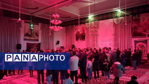 عزاداری شب شهادت حضرت فاطمه س در خلیل آباد