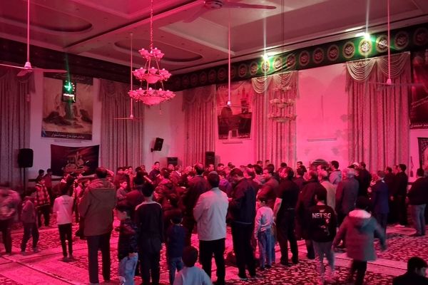 عزاداری شب شهادت حضرت فاطمه س در خلیل آباد