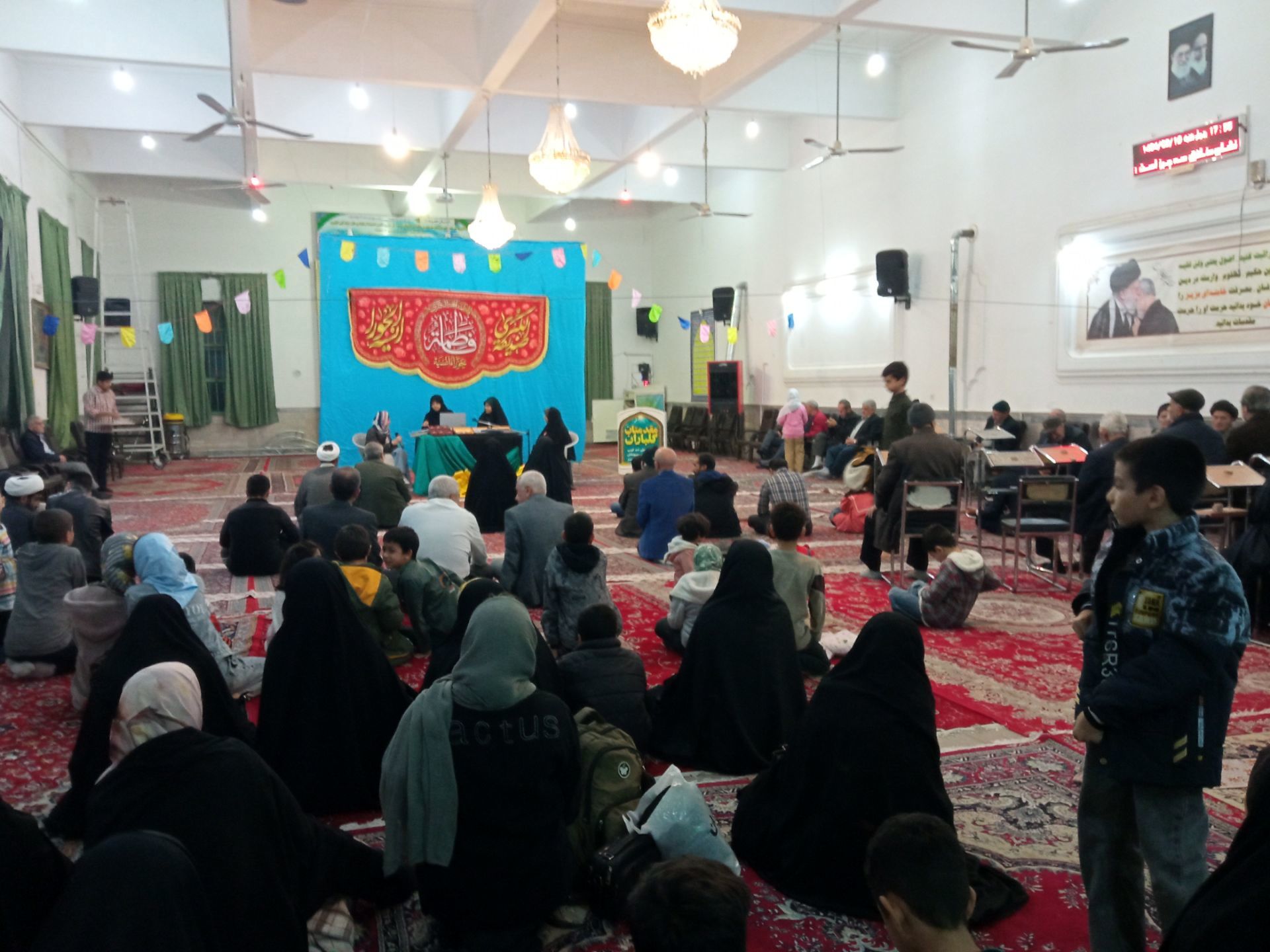 جشن ولادت مادر عالم حضرت زهرا «س» در مسجد شیرزاد 