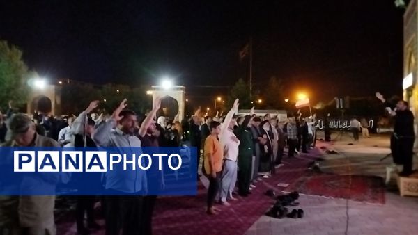 اجتماع بزرگ مردم ولایت‌مدار نیشابور در محکومیت ترور شهید قدس اسماعیل هنیه 