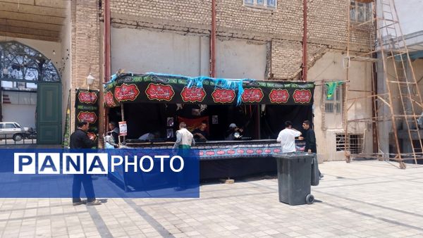 برپایی موکب در شهرستان خلیل آباد 