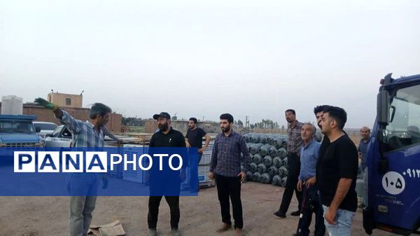 بارگیری و بدرقه موکب شباب الزینب ساوه؛ سفری به سوی خدمت به زائران