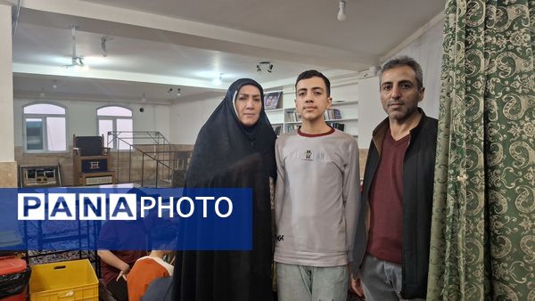 اعتکاف دانش‌‌آموزی شهرستان میناب 