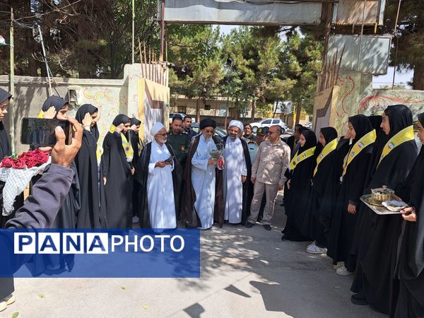 آیین بازگشایی مدارس و افتتاح نماز خانه، در آموزشگاه تکتم باخرز
