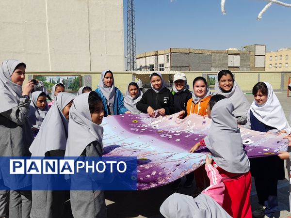 مسابقات خانوادگی در مدرسه پورشهریاری