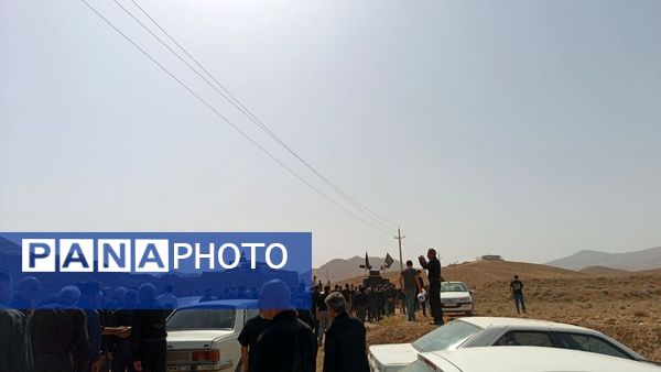 عزاداری مردم روستای جلماجرد در تاسوعای حسینی
